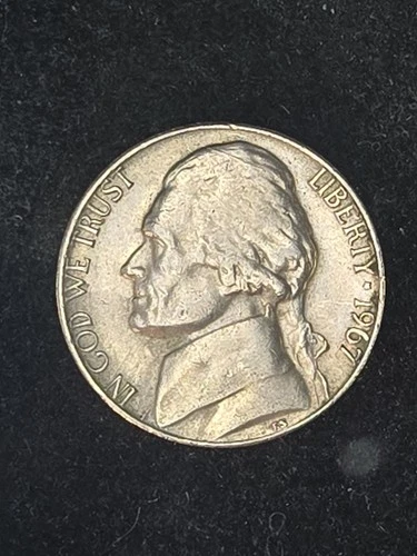 1967-P Jefferson Nickel — photo from the most recent tracked eBay sale