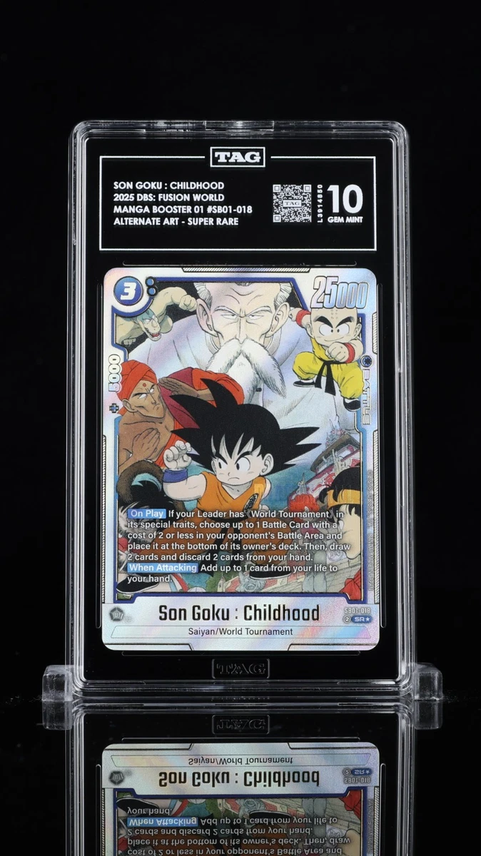 Dragon Ball Z TCG Near Mint or Better Rare Individual Collectible