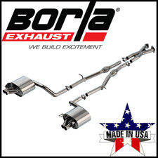 Borla S-type 2.25 Dual Cat-back Exhaust System Fits 2022-2026 Genesis G70 3.3l