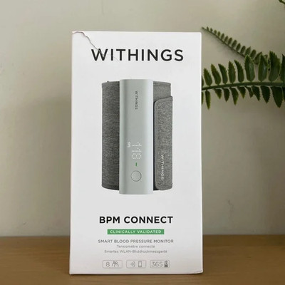 Withings BPM Connect Digital Blood Pressure Heart Rate Monitor - White...