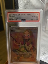 Mina (Full Art) 211/214 Sm-Lost Thunder Holo on eBay