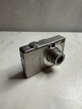 Canon IXUS 40 4.0MP Compact Digital Camera Silver 3x Zoom Tested & Working