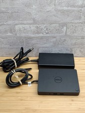 Dell Docking Station K17A K17A001 WD15 USB C W/ 180 W Power Cord