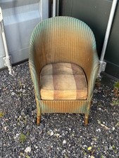 Original Lloyd Loom   "LUSTY"  Mid-Century Armchair /Bedroom/Lounge Chair