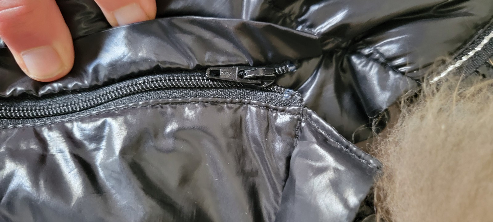 Cotelac Coat jacket geometric pattern cotton lini… - image 9