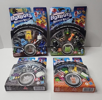 Transformers BotBots - Ruckus Rally - Pet Mob/Cust. Crew/Gamer Geeks/Hunger Hubs