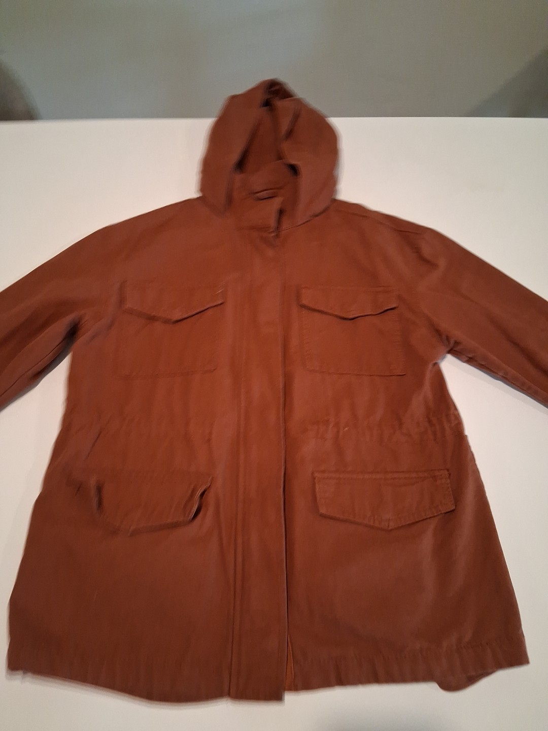 Universal Thread Utility Jacket in Burnt Orange S… - image 2