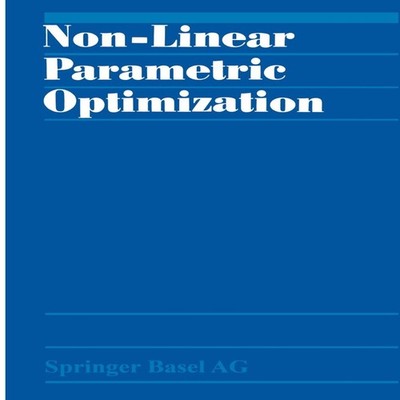 Non-Linear Parametric Optimization BANK Paperback Springer Nature