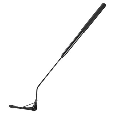 DACK 36'' Grass Whip with Double-Edged Serrated Blade, Manual Weed black 