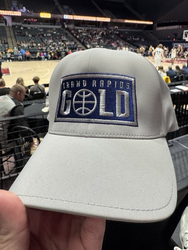 Grand Rapids Gold  Gray  Hat One Size S/M