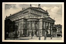 Frankfurt am Main Opera House Germany M Jacobs UNP Postcard Divided