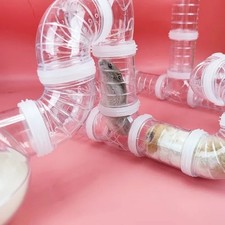 DIY Hamster Cage Tunnel External Pipelines for Cage Modification & Play
