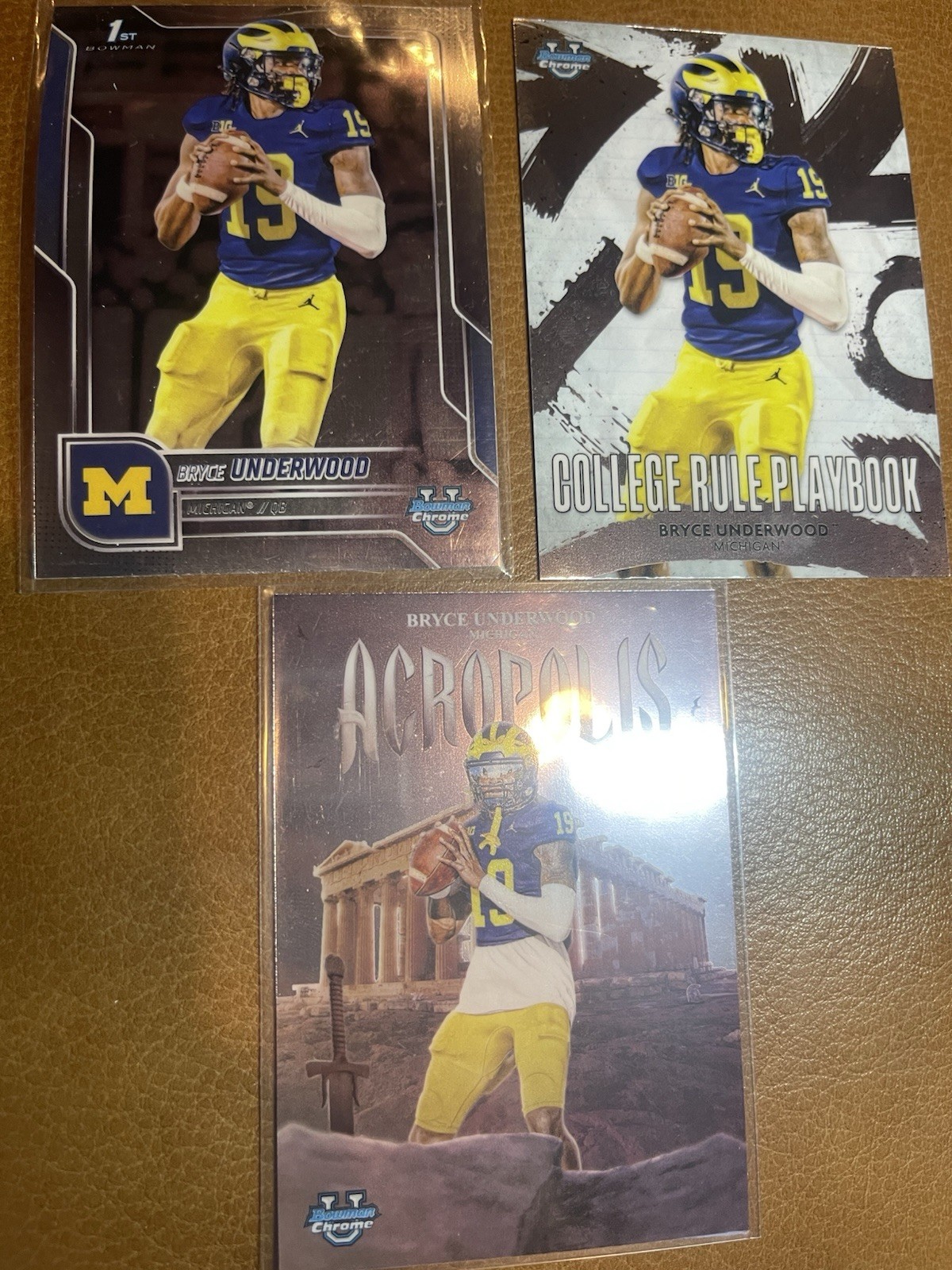 2025 Bowman University Chrome - Bryce Underwood #196 (RC)