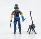 GI JOE EURO NIGHT FORCE MUTT & JUNKYARD 100% COMPLETE UK EURO EXCLUSIVE 1991