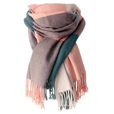 Winter Scarf for Women Long Plaid Scarves Ladies Gifts