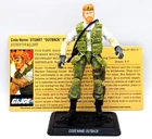 GI JOE  2009 OUTBACK  ASSAULT ON COBRA ISLAND  complete & FILE CARD