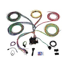 Universal 21 Circuit Wiring Harness Kit with 17 Fuses