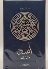 Lattafa Asad Zanzibar 100ml EDP Spray for Men Genuine Sealed UK Stock