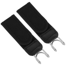 2pcs Elastic No Buckle Belt for Men Women - Lazy Metal Hook Invisible Waist