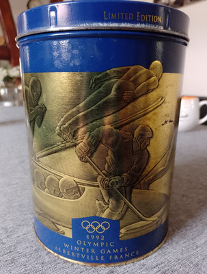 Blechdose USA Original 1991  Uncle Bens Rice Limited Edition Olympia 1992 Winter