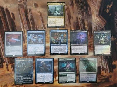 MTG 50 Card Starter Deck Black Green Blue 1M9R Rest Common Uncommon All From TDM