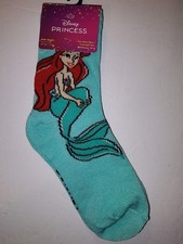 New Disney The Little Mermaid Socks Size 10-4