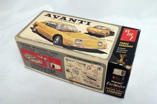Vtg 1963 1964 125 Amt 1963 Studebaker Avanti 3 In 1 Model Kit 2064-150 In Box Vtg 1963 1964 125 Amt 1963 Studebaker Avanti 3 In 1 Model Kit 2064-150 In Box