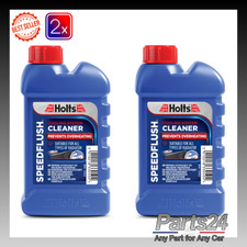 2x Holts SPEEDFLUSH Cooling Radiator System Fluid Car Flush Cleaner 250ml