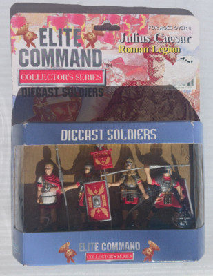 Blue Box Diecast Elite Command Collector's Series-Julius Caesar Roman Legion