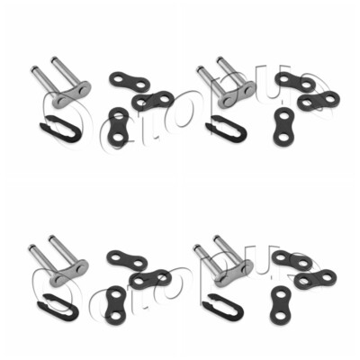 50-2 Connecting Link With Spring Clip - 5/8 Inch Carbon Steel Chain Link For Towing, Farming, Industry