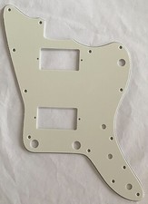 Guitar Pickguard for Japan Jazzmaster PAF No Rhythm Control,3 Ply Parchment