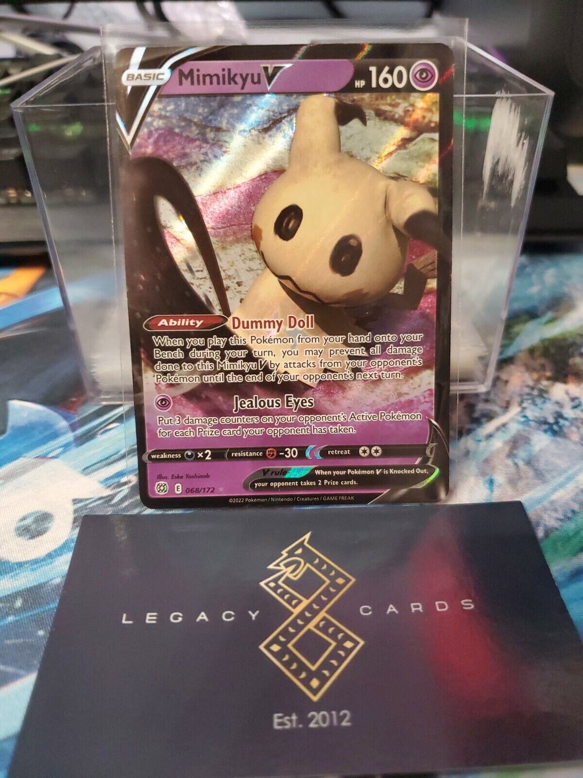 Mimikyu - Shiny Treasure ex #265 Pokemon Card