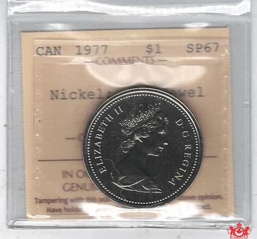 1977 Canada Nickel Dollar — photo from the most recent tracked eBay sale