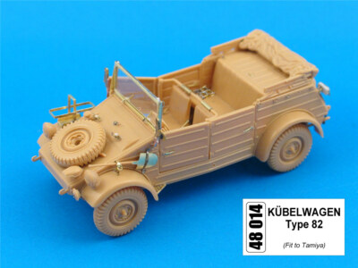 FOTOGEÄTZTES AUFRÜSTSET FÜR KUBELWAGEN TYP 82 auf TAMIYA usw. #48014 1/48 ABER