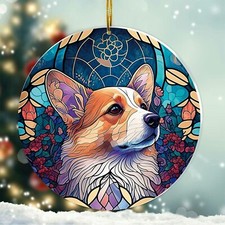 Corgi Gifts for Corgi Lovers Women - Corgi Ornament for Christmas Tree, Corgi...