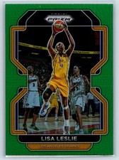Lisa Leslie 2022 Panini Prizm WNBA Green Los Angeles Sparks #60