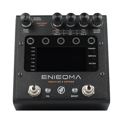 GFI System Enieqma Dual-Channel Stereo Parametric EQ & Boost Guitar Effect Pedal