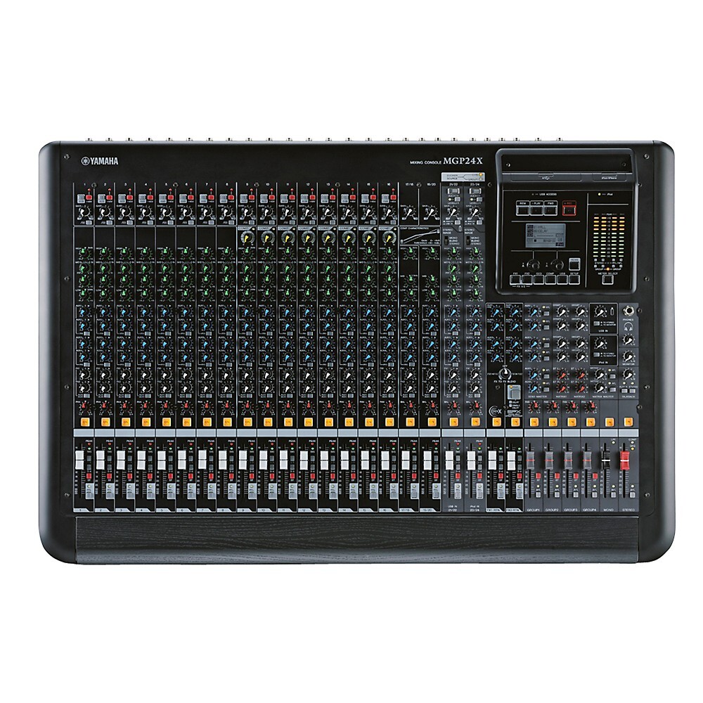 Yamaha MGP24X 24-Input Hybrid Digital/Analog Mixer with USB Rec 