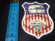 Hotel Chamberlin Old Point Comfort VA Retro Kofferaufkleber Sticker
