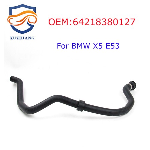 64218380127 Heater Core to Expansion Tank Hose for BMW X5 E53 3.0i 2001
