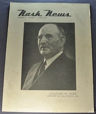 1948 Nash News Catalog Sales Brochure 600 Charles Nash Nice Original 48