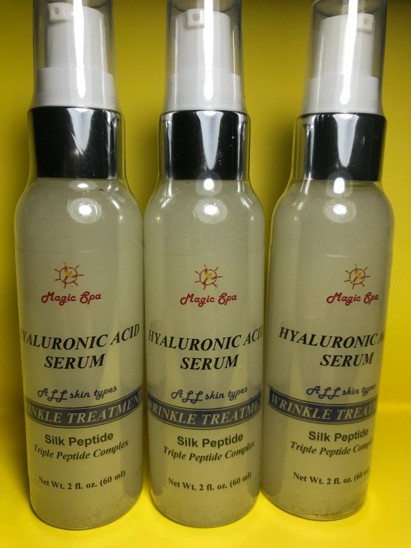 6oz Hyaluronic Acid Cream Silk Peptide Anti-aging Wrinkle Filler Matrixyl 3000