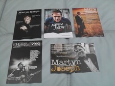 MARTYN JOSEPH - 5 different lovely colour tour flyers (MINT) great singer