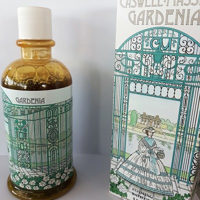 CASWELL MASSEY GARDENIA GEL 250ML BATH MOUSSANT SELTEN UNAUFFINDBAR VINTAGE RARE