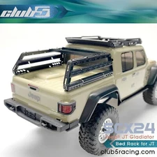 Stainless Steel Bed Rack for Axial SCX24 Jeep Gladiator