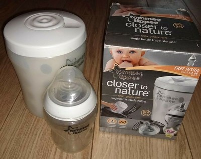 how to use tommee tippee travel steriliser