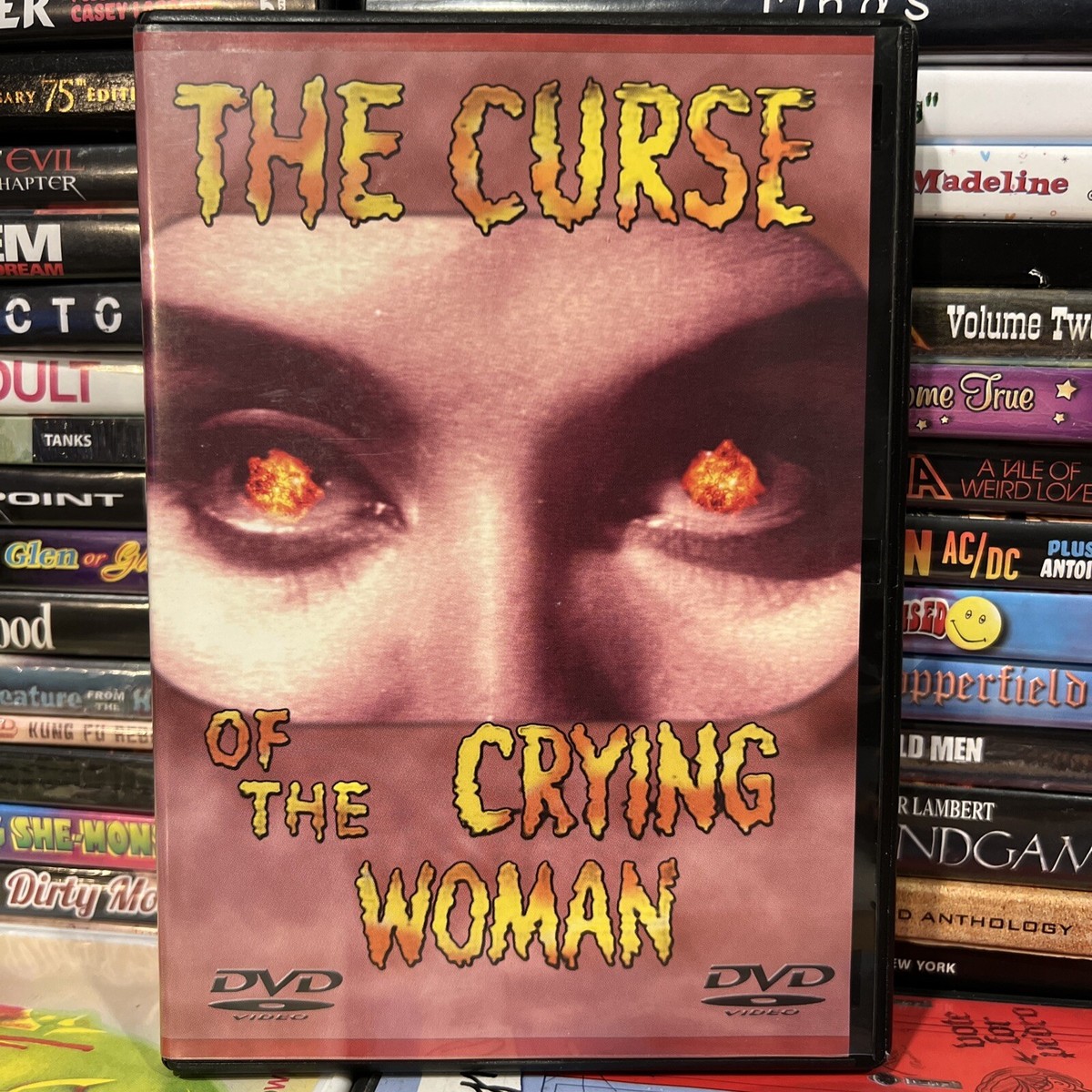 Curse of the Crying Woman 1963 DVD Abel Salazar Creepy