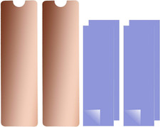 Laptop NVMe M.2 Heatsink Kit with Nano Thermal Pads, Copper, 2-Pack