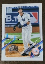 2021 Topps Employee Edition #525 Gary Sanchez New York Yankees SSP