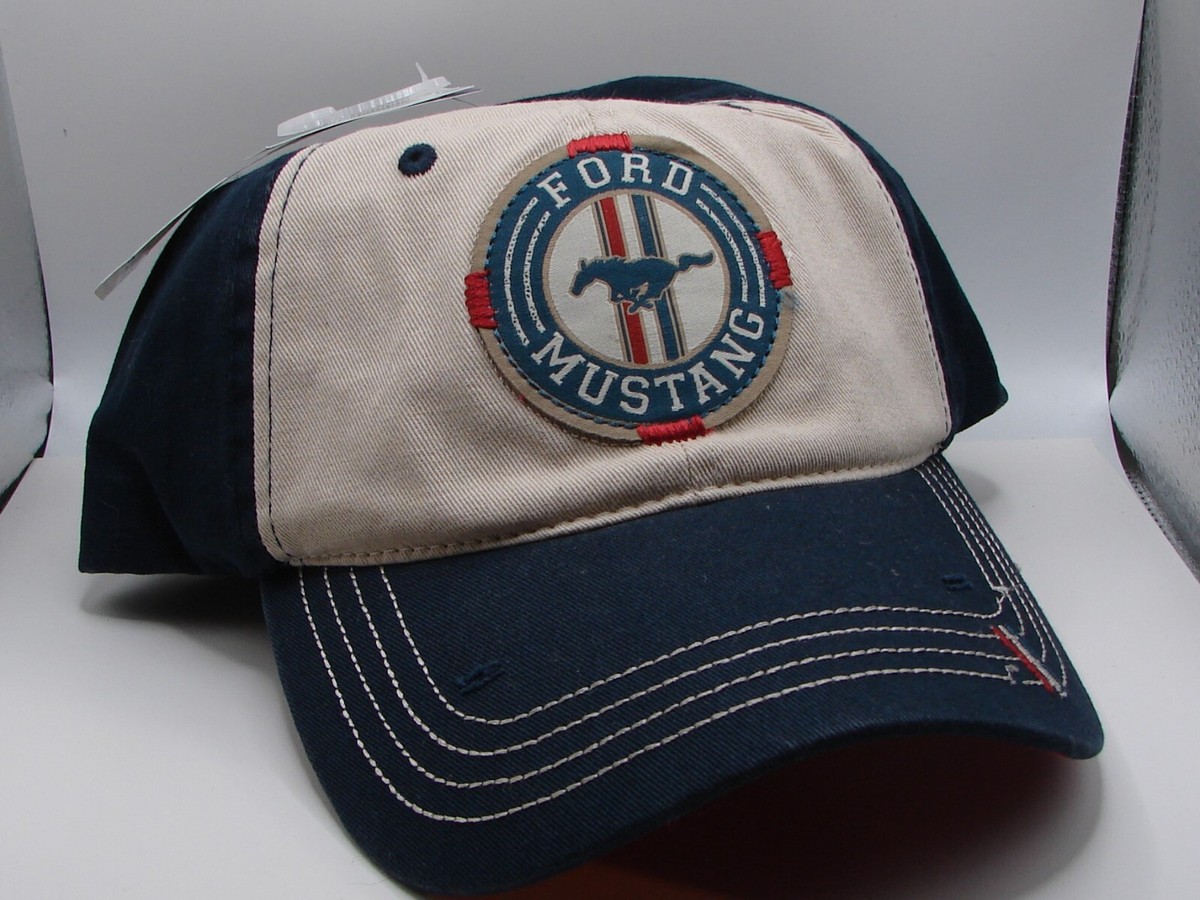 NEW! CONCEPT ONE FORD Officially Licensed FORD MUSTANG Blue White  Snapback Hat